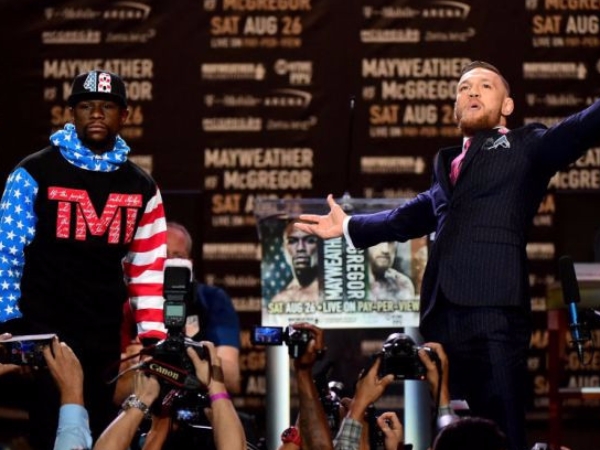 Floyd Mayweather V.S. Conor McGregor「世紀之戰」首個新聞發佈會登場！