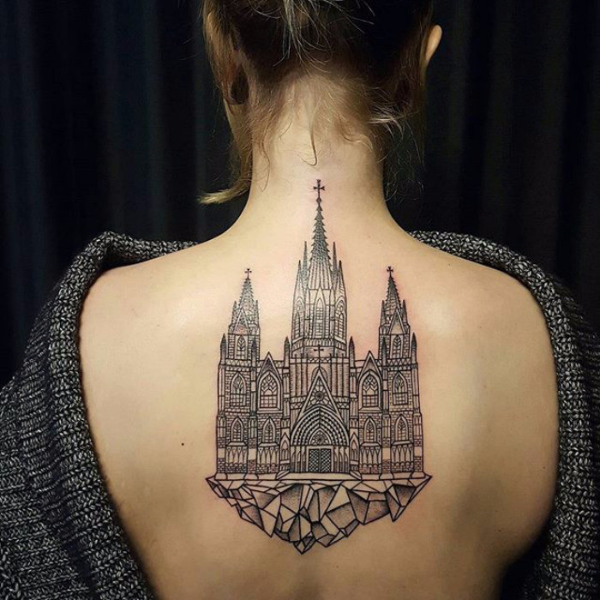 建築物刺青正當紅　精選 10 個設計人最愛的建築物刺青！