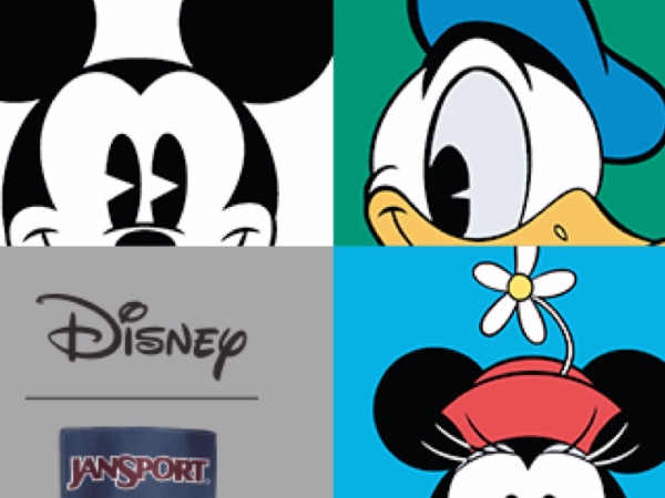 Disney  X  JanSport 經典收藏 8月1日繽紛登場