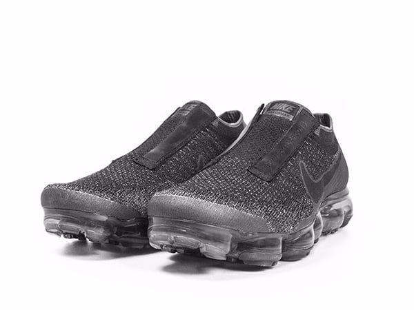 台灣只有這能買到！CDG × Nike VaporMax 無鞋帶「全黑版」鞋款即將販售