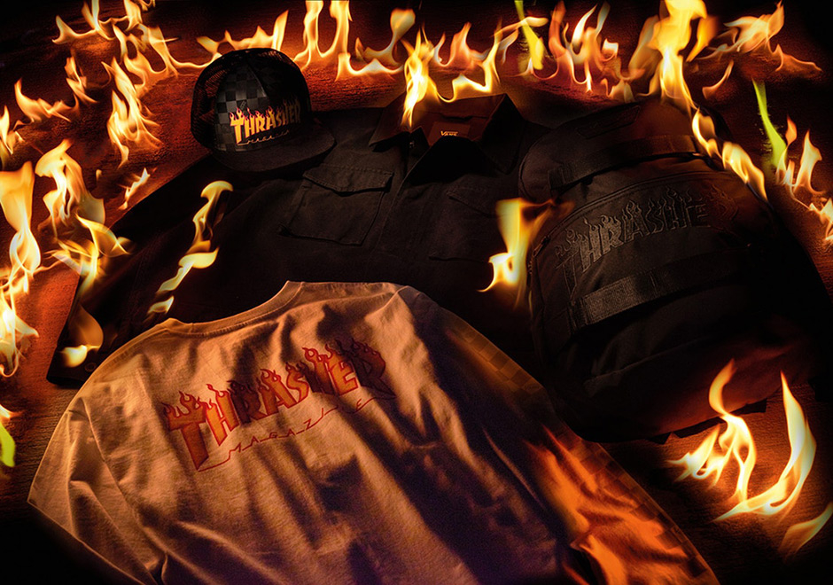 The Thrasher x Vans 聯名系列燒燙燙,服裝鞋款一次備齊!