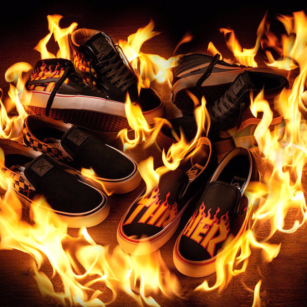 The Thrasher x Vans 聯名系列燒燙燙，服裝鞋款一次備齊！