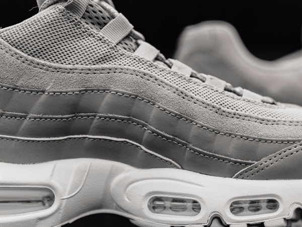 Nike Air Max 95 Cobblestone Grey，灰色旋風吹起