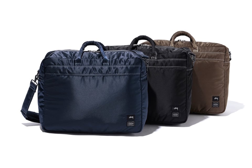 潮流品牌 Stussy 與日本知品包款品牌 PORTER 共同聯名推出亮彩夏季包款