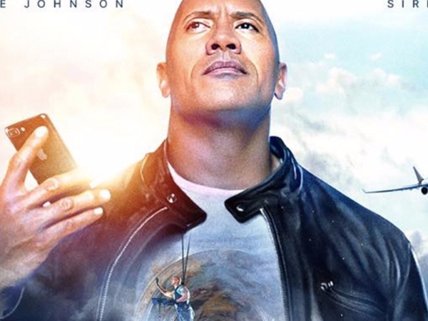 意想不到－iOS 人工智能 Siri 將與「The Rock」Dwayne Johnson 共同出演新電影！