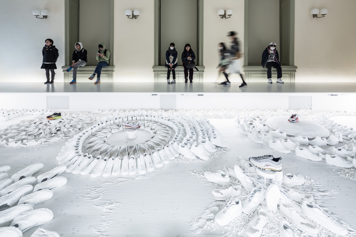 Nike Air Max 30 周年，日本國立美術館 Air Max Revolution 日式庭園裝置藝術曝光