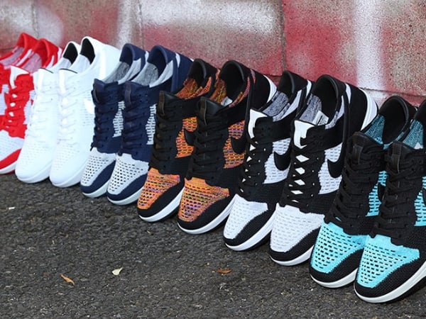 Nike Dunk 換上 Flyknit 飛織設計，經典與科技並行！