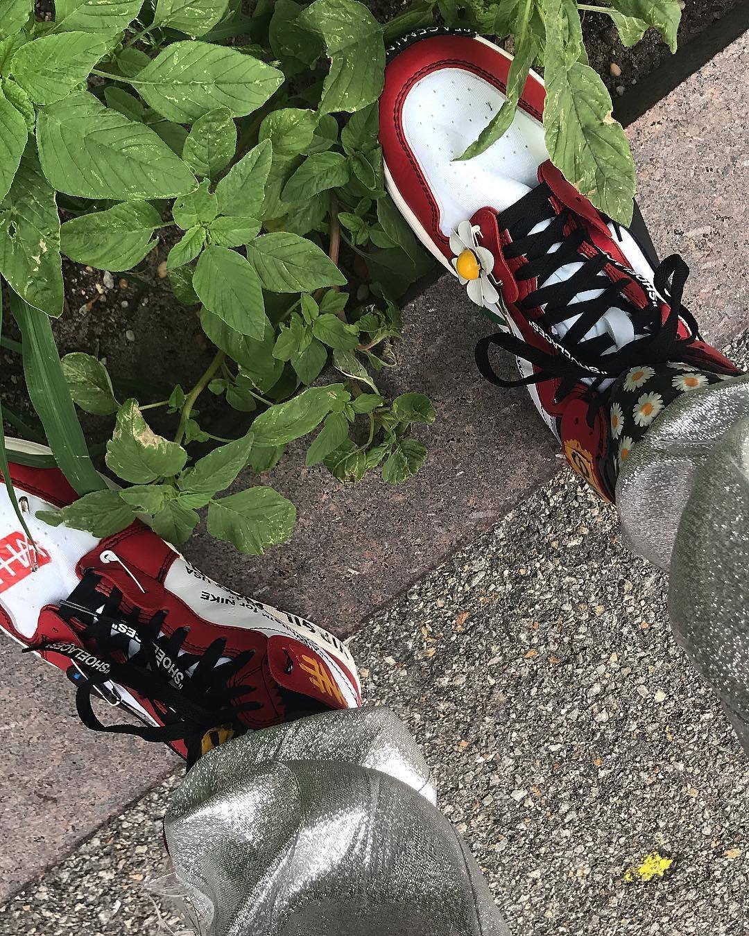 G-dragon搶先穿上 OFF-WHITE x NikeLab Air Jordan 1 鞋款
