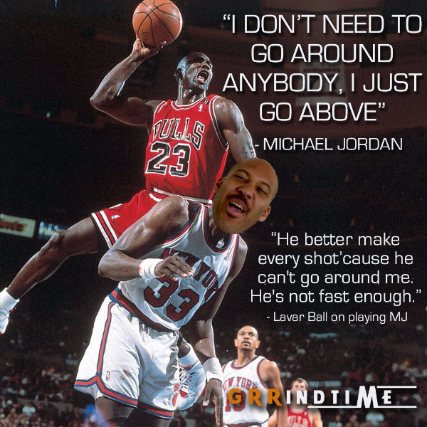 神之領域－Michael Jordan 霸氣回應 LaVar Ball 的 1 on 1 單挑聲明