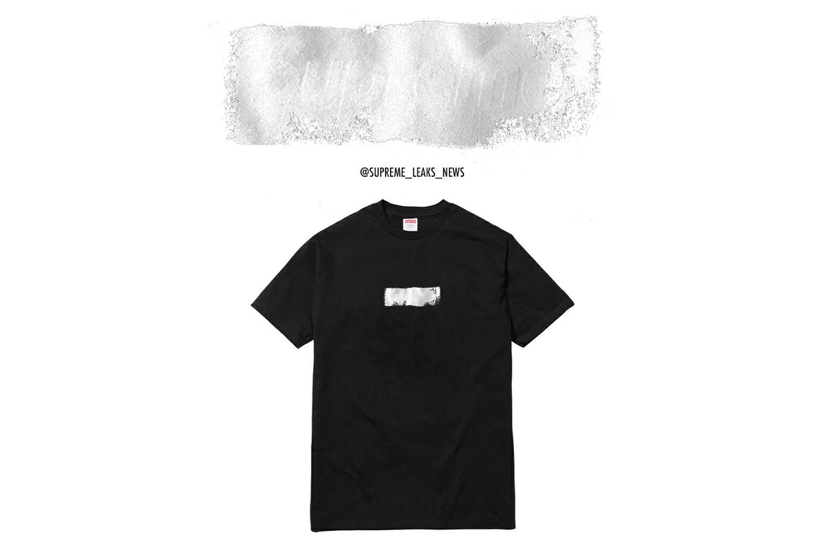全新疑似 Supreme 紐約新專門店之限定別注 Box Logo Tee 流出