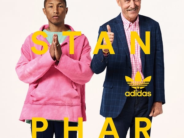 菲董與 Stan Smith 本人共同入鏡，替鞋款打造新風貌！