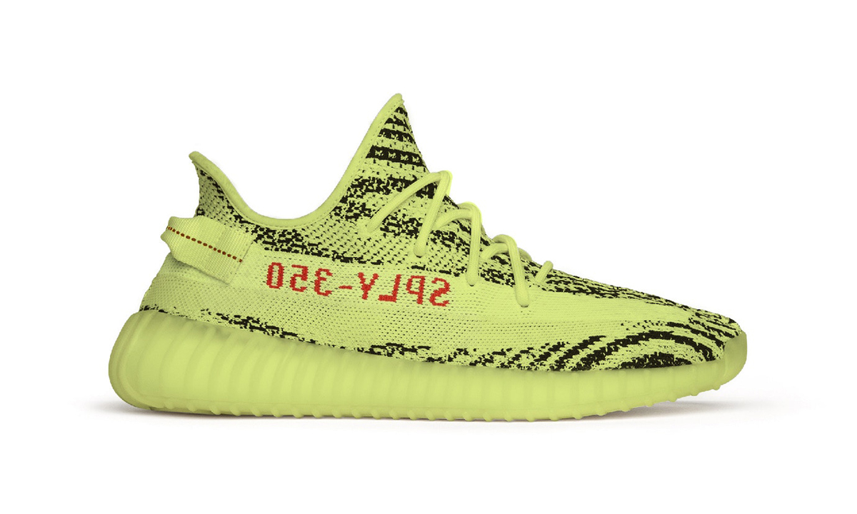 YEEZY BOOST 350 V2 全新「Semi Frozen Yellow」配色清晰諜照曝光