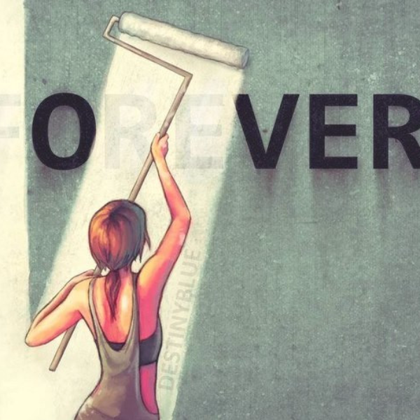 失戀必看，藝術家 DestinyBlue 畫出心痛的感覺！