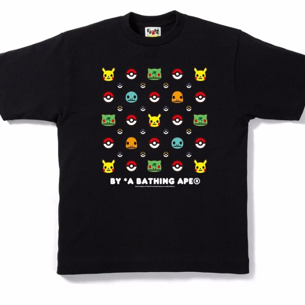 BAPE 與《Pokémon》推出聯乘 T-Shirt 系列