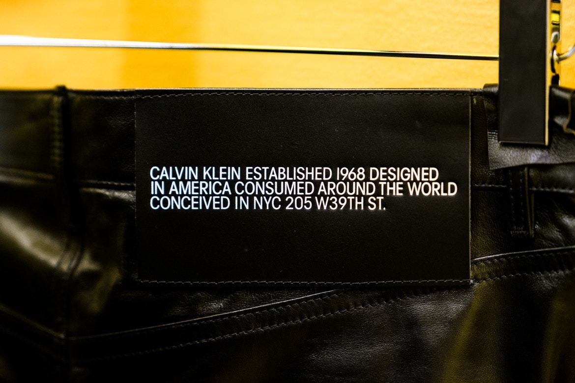 Raf Simons 打造 Calvin Klein 品牌紐約全新旗艦概念店!