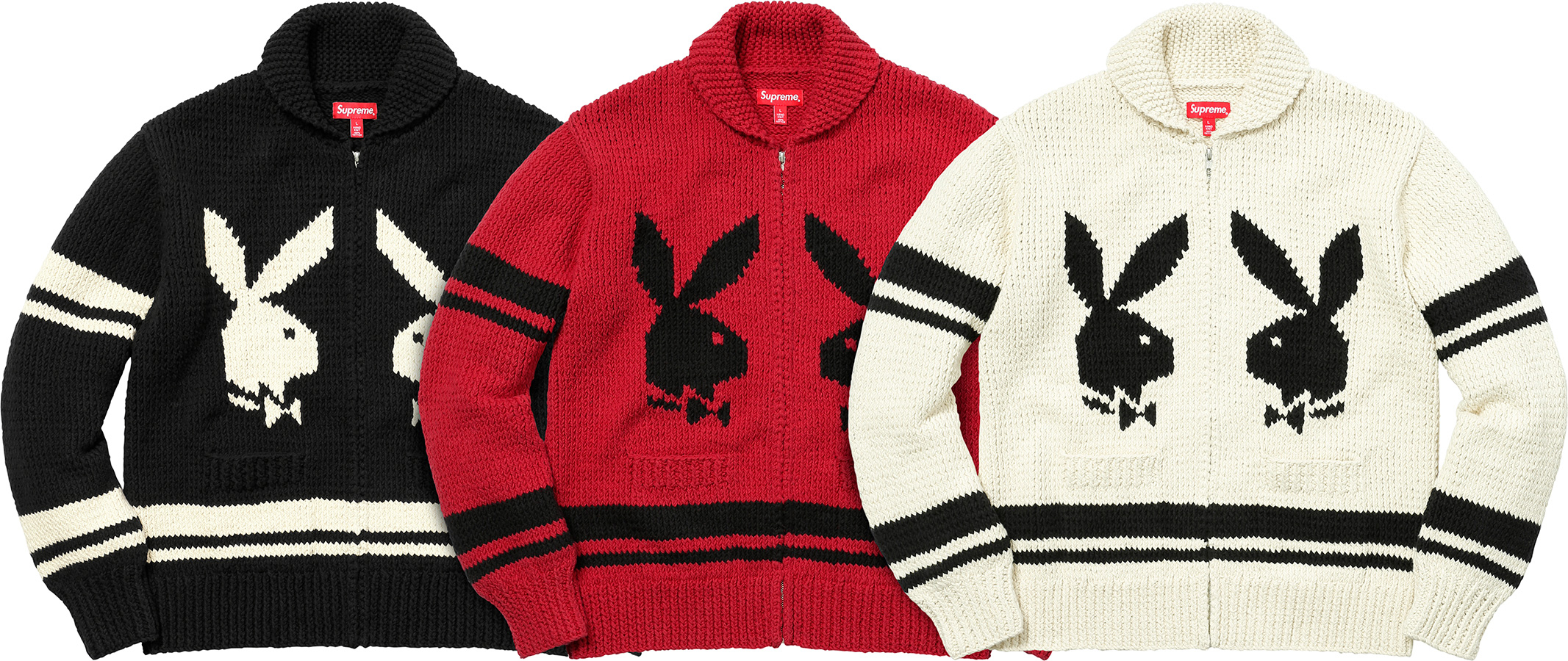 Supreme 最新一季 2017 秋冬系列,PLAYBOY 兔頭再度現身!