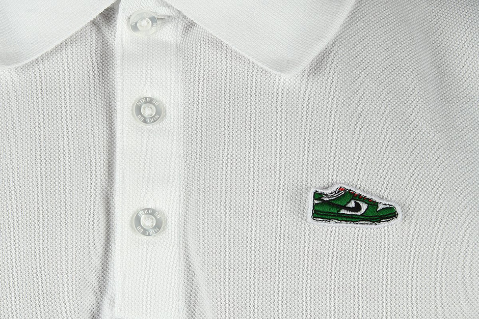 Nike SB 推出復古 POLO 衫,仔細看不是鱷魚是這一雙鞋...