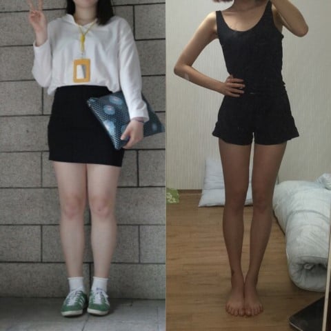 半年減20kg! 韓妞 懶人瘦身 5個小習慣