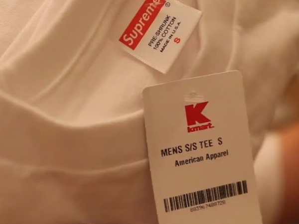 Supreme x Kmart？那位幸運買到 4 塊美金素 Tee 的網友做了這件事……