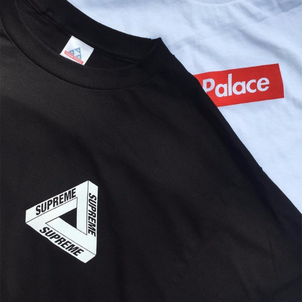 Supreme 加 Palace！最強街牌聯名組合 T-Shirt 惡搞發售！