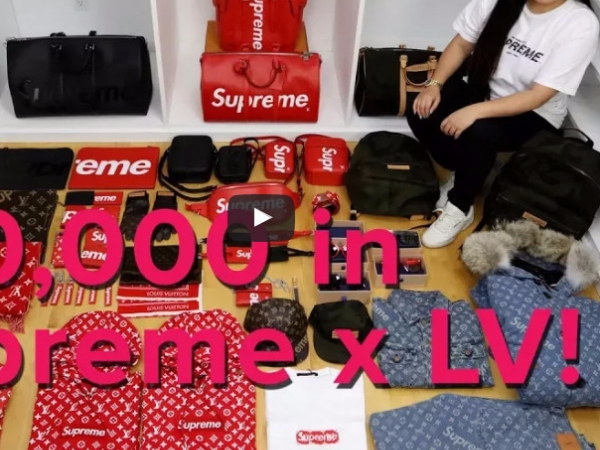 海外時尚部落客最狂開箱文，58 件 Supreme x Louis Vuitton 商品一次開給大家看！