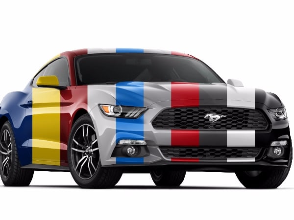 Ford的車輛色彩學