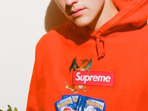 網民自製 Pokémon x Supreme Box Logo 衛衣