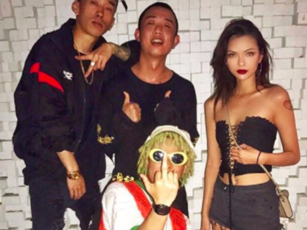 老子吃火鍋，更吃火辣妹子！《中國有嘻哈》選手們的女友各個長得美、腿長又有料