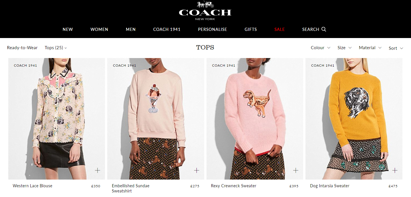 賽琳娜春風得意上街，穿上自己代言的品牌服飾好開心！