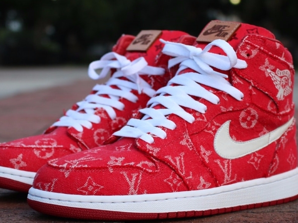 Red Ribbon Recon 打造 Air Jordan 1 全新「Supreme x Louis Vuitton」定製配色