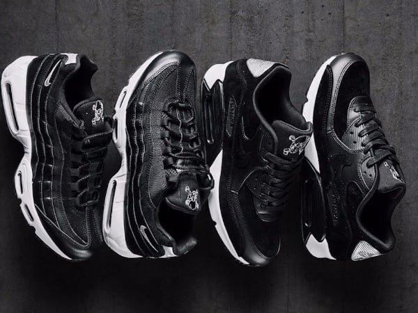 Nike  Air Max “Rebel Skull” 骷髏系列，黑白控必備！