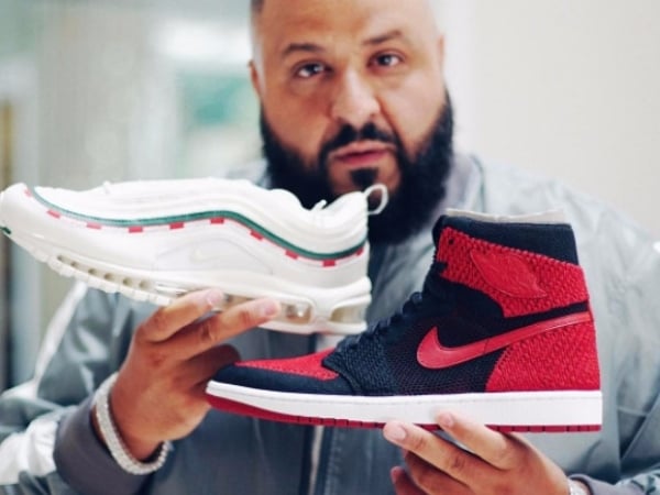 音樂界鞋頭來放毒！DJ Khaled 率先入手 Nike x UNDEFEATED 全白版本