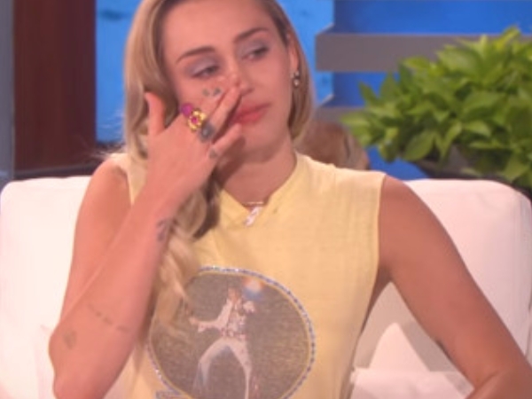Miley Cyrus 突然在 The Ellen Show 上情緒激動，到底是甚麼讓她大哭起來？