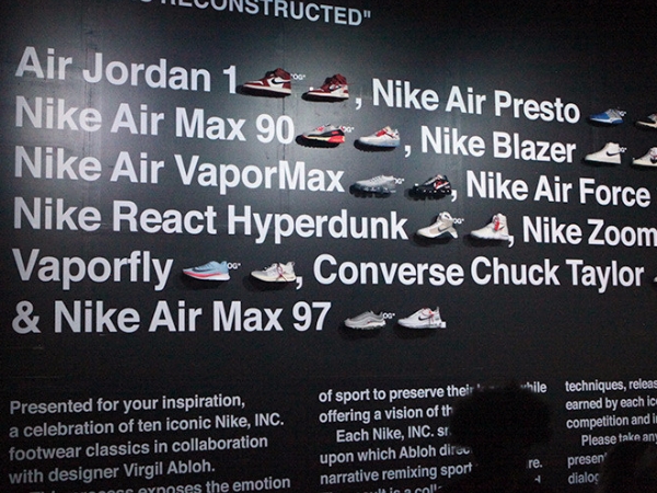 OFF WHITE 設計師 Virgil Abloh X Nike “The Ten” 紐約展覽,內部現場一覽!