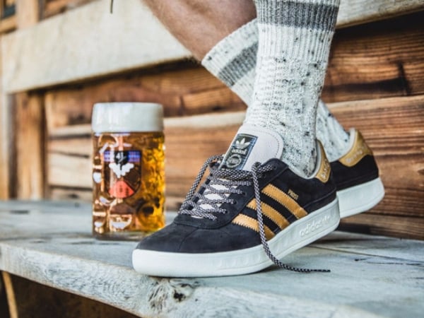 預防酒醉嘔吐! Adidas 為慕尼黑啤酒節研發「防啤酒」休閒鞋