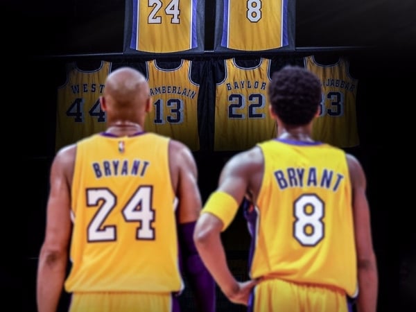 英雄級待遇！湖人隊將在下一季同時退役 Kobe Bryant 8 號和 24 號球衣