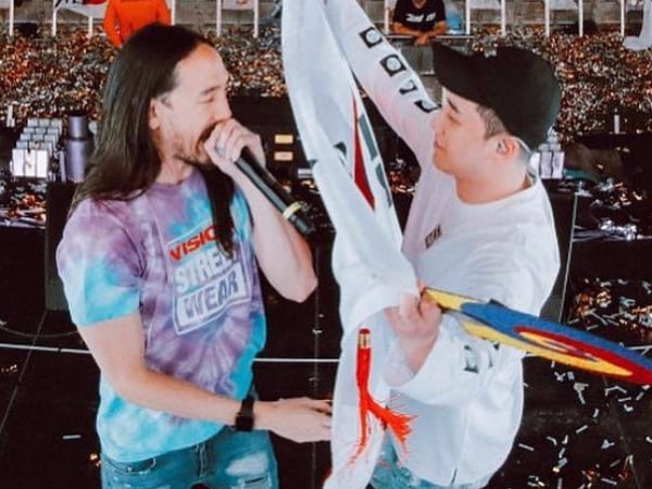音樂無國界！勝利《最新穿搭》與Steve Aoki 同台High翻亞洲最大電音盛典！