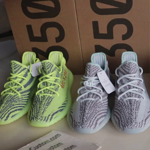YEEZY BOOST 350 V2「Blue Tint」&「Semi Frozen Yellow」童鞋版本流出