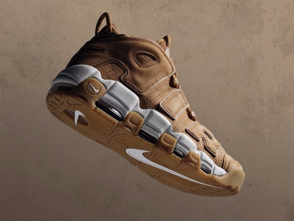 人氣辣模 Adrianne Ho 都說讚！Nike Air More Uptempo 小麥配色　高清細圖曝光！