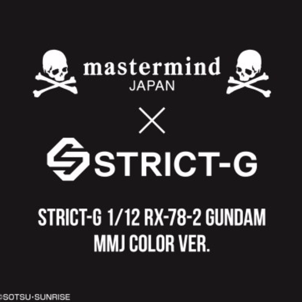 鋼彈世紀聯名！鋼彈潮牌「STRICT-G」x暗黑之王「mastermind JAPAN」