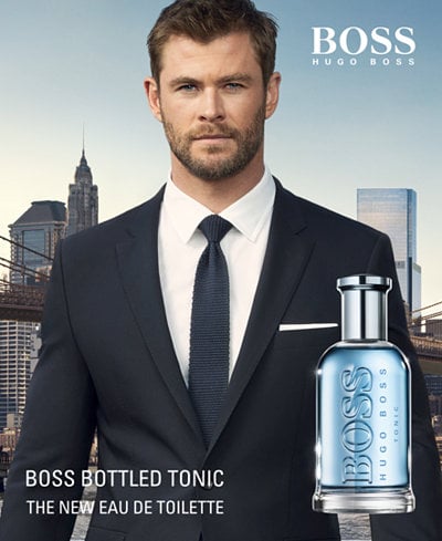 「雷神索爾」克里斯漢斯沃代言 HUGO BOSS，代言男香廣告再被重溫！