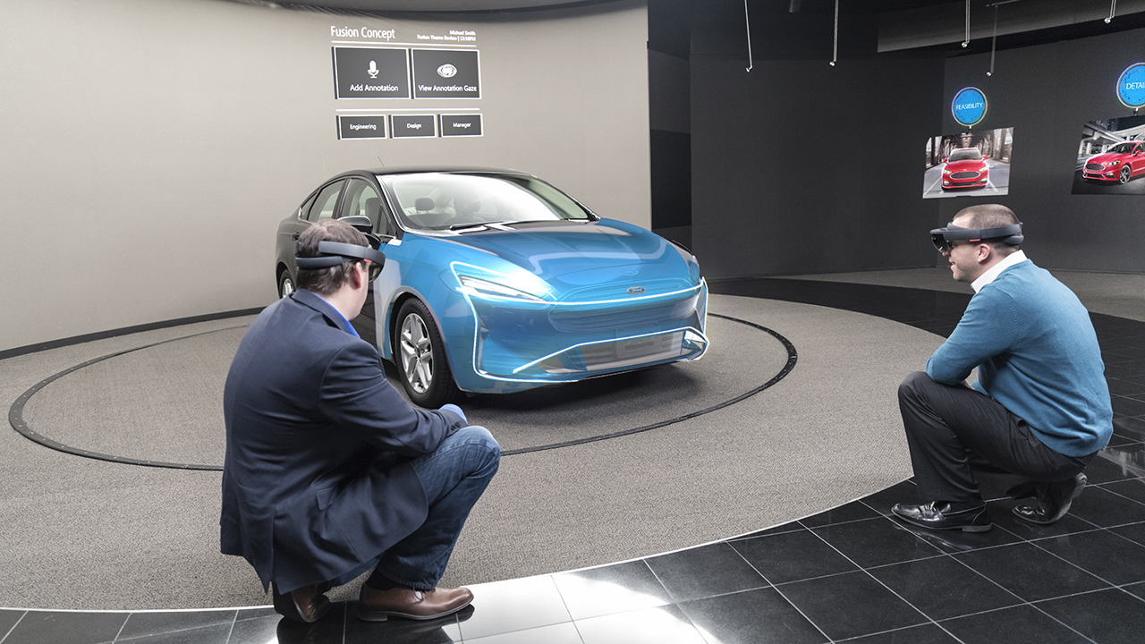 尖端科技 當車輛設計遇見 VR Ford 全球測試微軟 HoloLens 混合實境技術