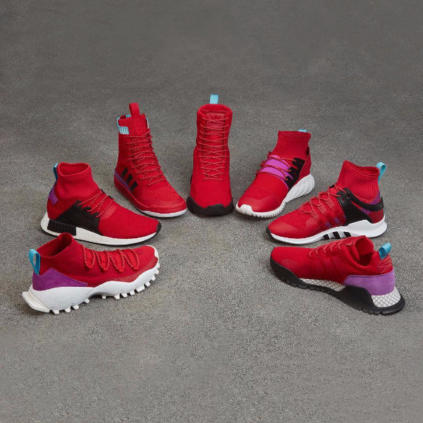 秋冬保守暗色系不再當道？adidas 今年推出「全紅」鞋款一次滿足！