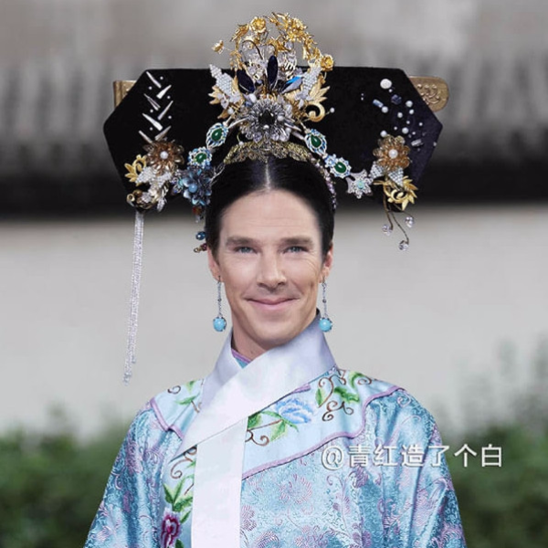 當歐美男星換上中國古代宮女服飾！網友表示：「請問我到底看了什麼？」