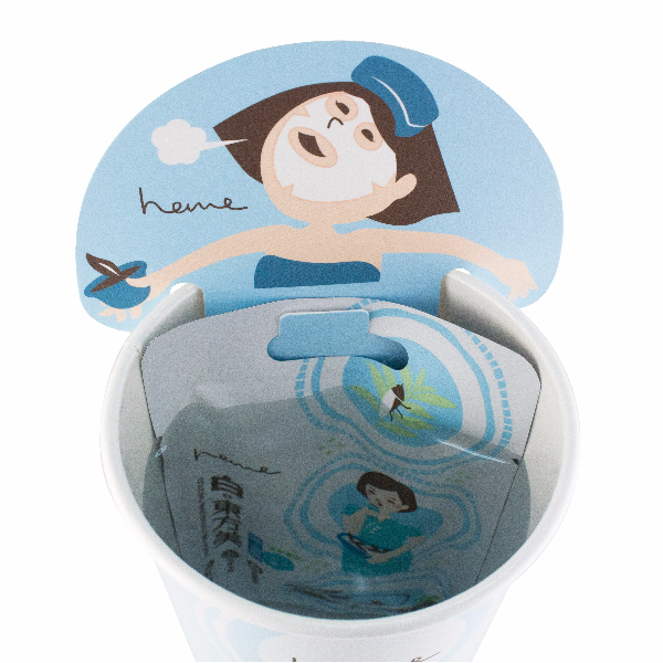 台灣第一款溫敷茶湯面膜誕生! heme專為乾燥肌量身打造的急救保濕SPA面膜 溫敷X羽絨乳霜=冬天舒膚保養最佳選擇。