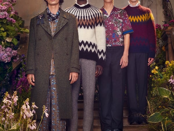 獨家專訪 H&M 年度聯名二推手！「花朵操弄師」Erdem 首次設計男裝苛求完美輪廓