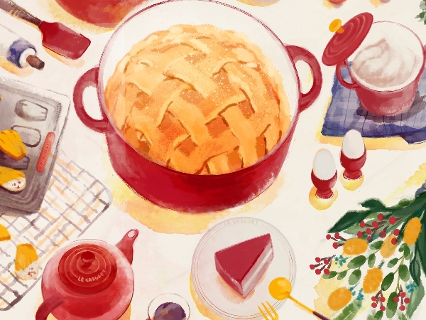 Le Creuset 全新烘焙商品 綻放冬季手作甜食的無限魅力 「冬日為禮」全系列 為你量身挑選節慶禮物