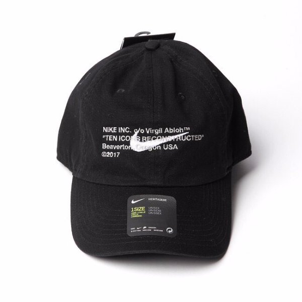 THE TEN 系列竟有「隱藏版」商品？Virgil Abloh x Nike  推出「限量 30 頂黑帽」！
