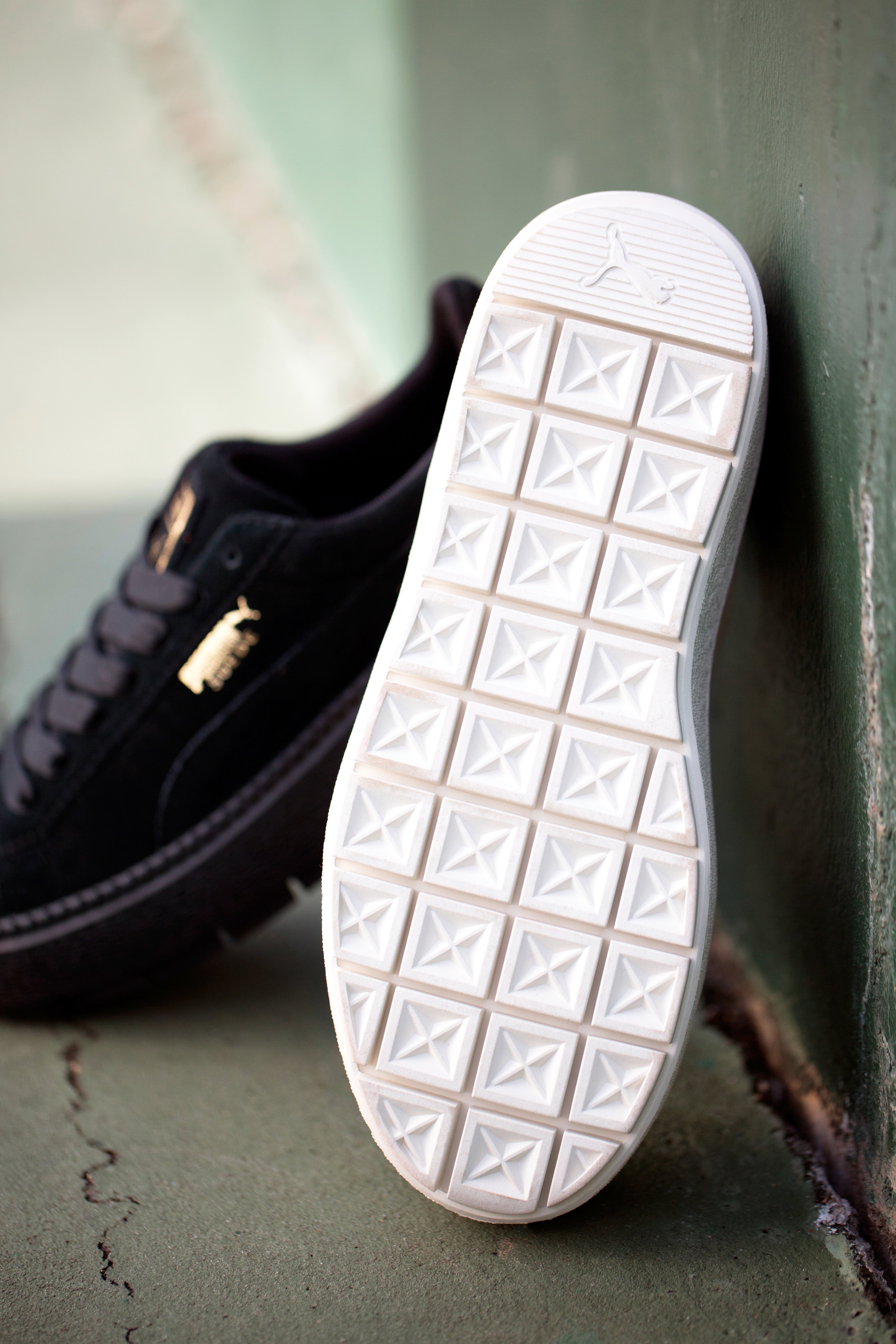 叛逆厚底運動時尚 全球持續狂燒 超高厚底潮流新款 PUMA Suede Platform Trace 2017 秋冬街頭新色 引領時尚新高度