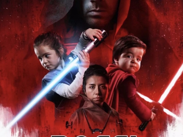 攝影師展現超強功力，替家人拍攝《Star Wars：最後的絕地武士》系列照片！